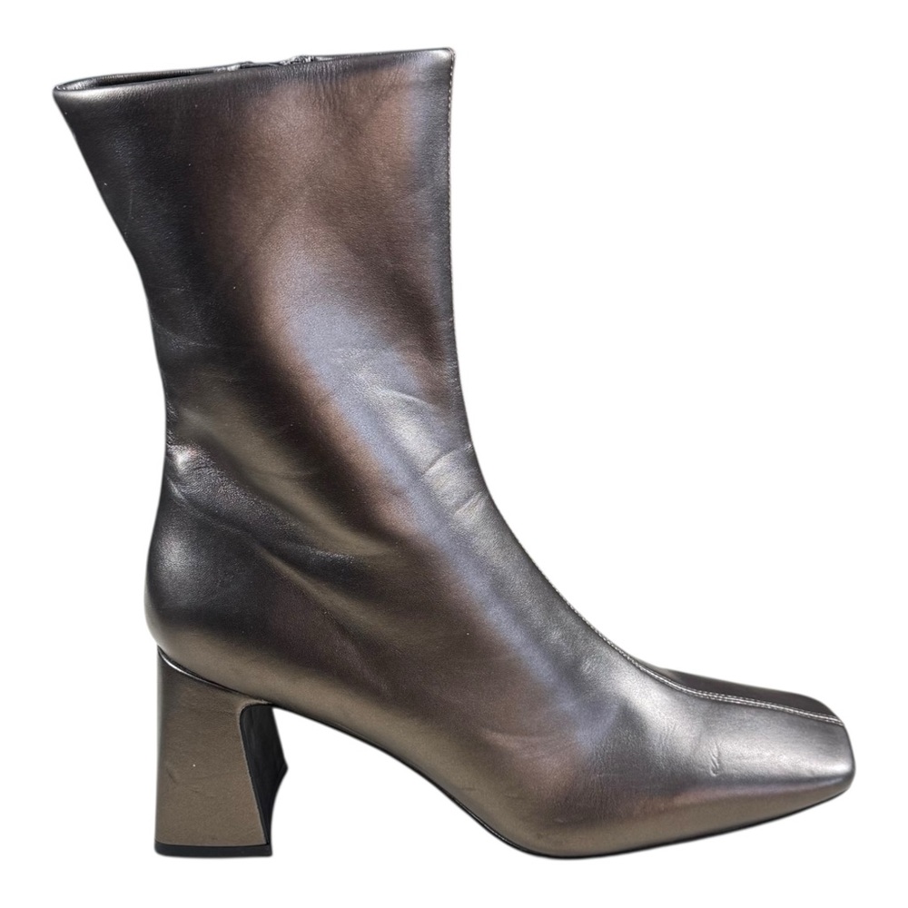 Jeffrey Campbell Jerema Boots In Pewter Quiet Luxury Glamorous Mobwife - Picture 2 of 8